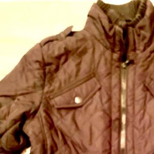 Kenneth Cole Reaction Black Quilted Jacket